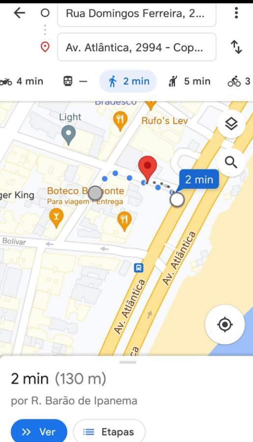 Apartamento Copacabana Rio de Janeiro Dış mekan fotoğraf